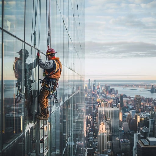 commercial window cleaning by professional cleaners