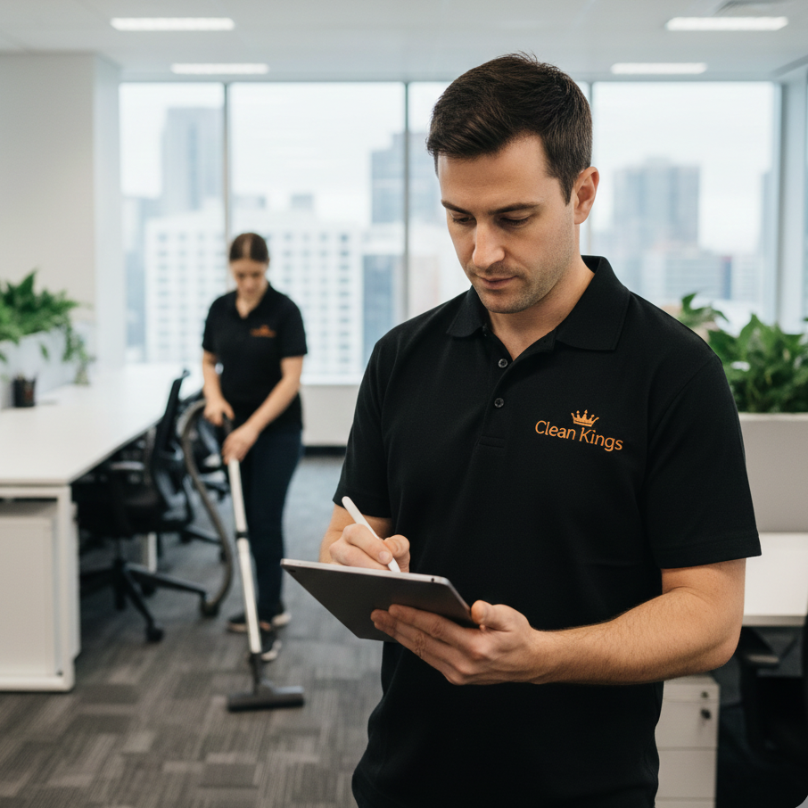 Clean Kings Commercial cleaning services Australia following strict quality standards