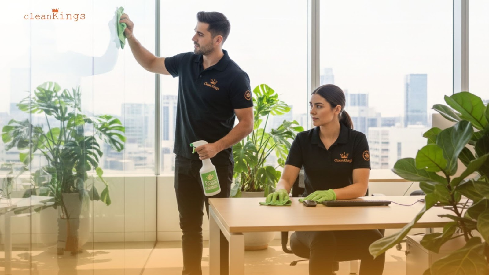 Eco friendly commercial cleaning by Clean Kings